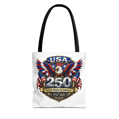 USA 250th Anniversary Eagle Tote Bag — Patriotic 1776–2026 Celebration Tote