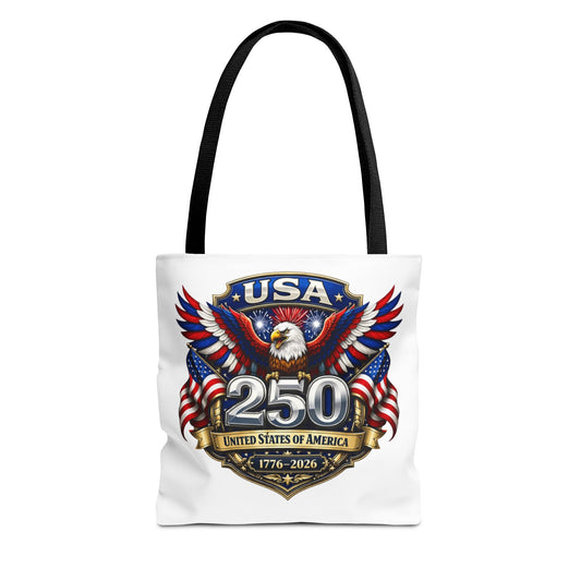USA 250th Anniversary Eagle Tote Bag — Patriotic 1776–2026 Celebration Tote