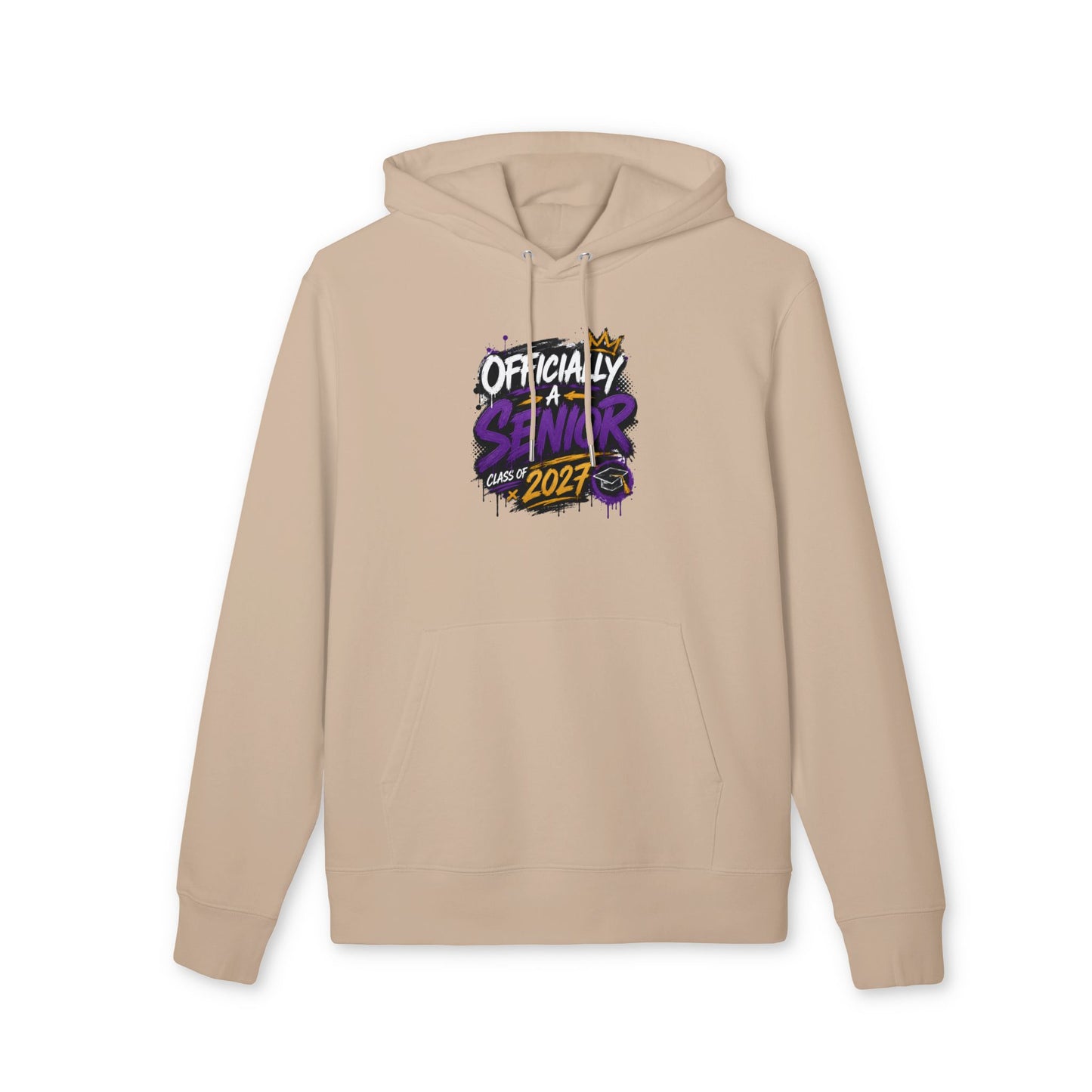 Senior Class Hoodie - "Officially a Senior" Class of 2027 Graphic Hoodie