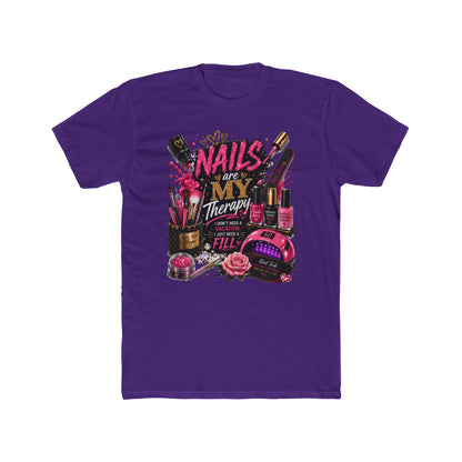Nails Are My Therapy T-Shirt — Nail Tech & Manicurist Graphic Tee