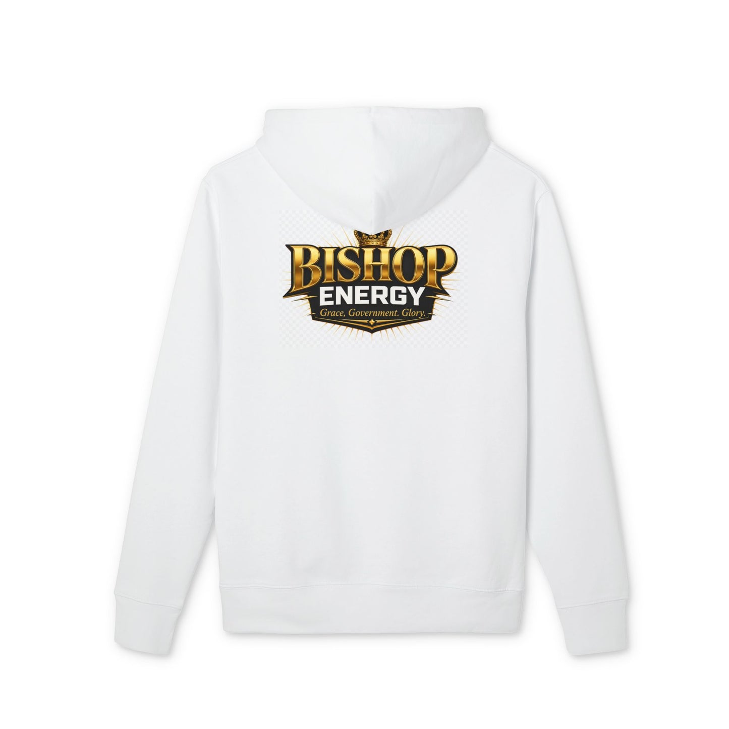 Bishop Energy Hoodie — Gold Crest Logo Pullover