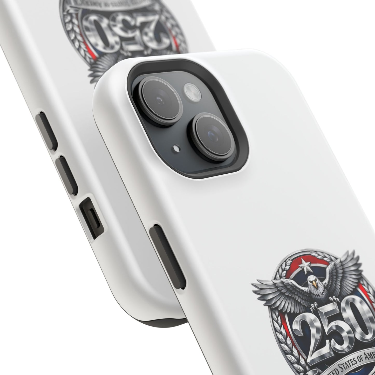 iPhone Magnetic Impact Case — 250th Anniversary Eagle Badge Design