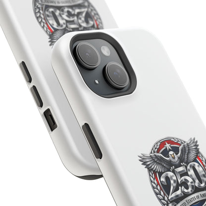 iPhone Magnetic Impact Case — 250th Anniversary Eagle Badge Design
