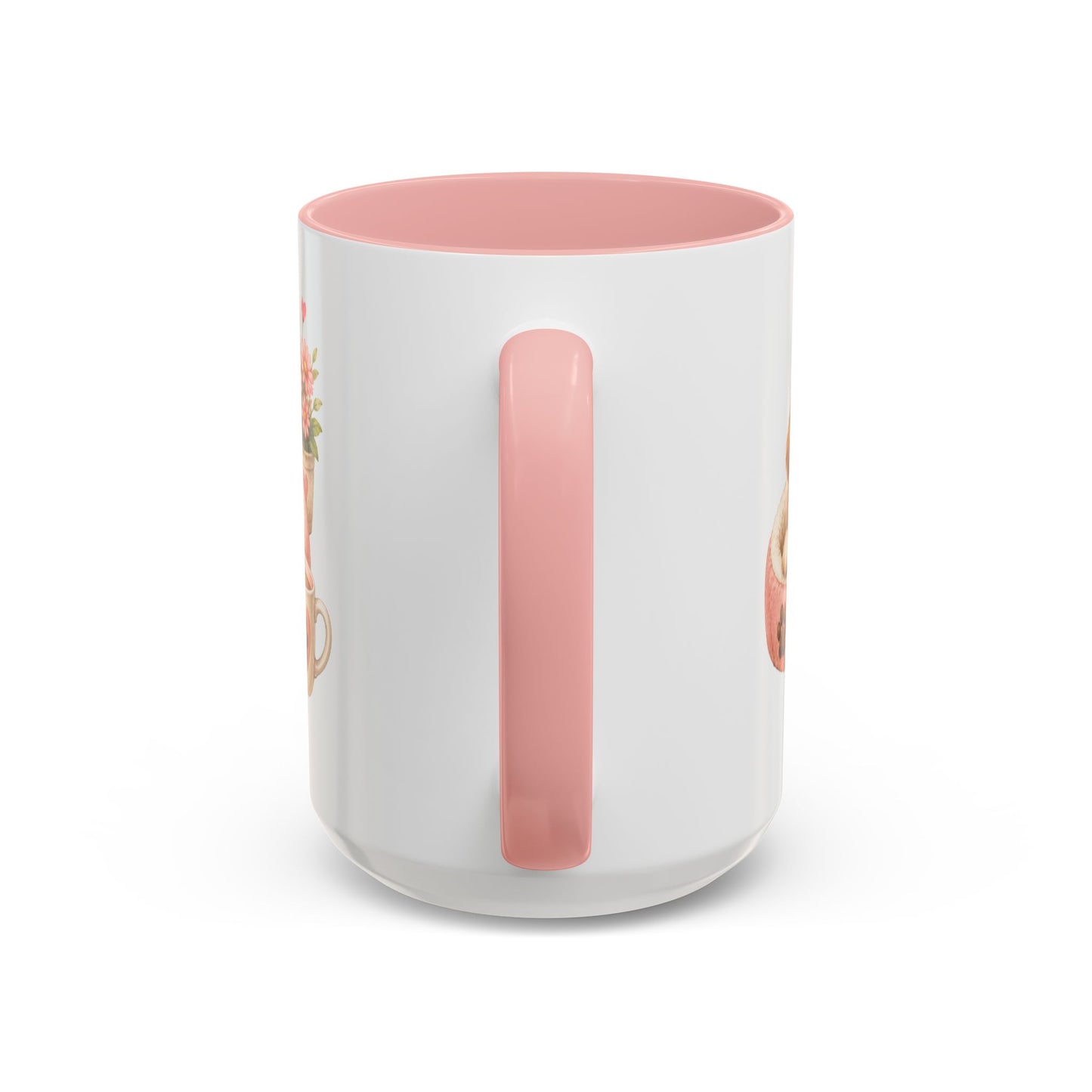 Puppy Love Coffee Mug — Cute Dog Heart Accent Mug (11/15oz)