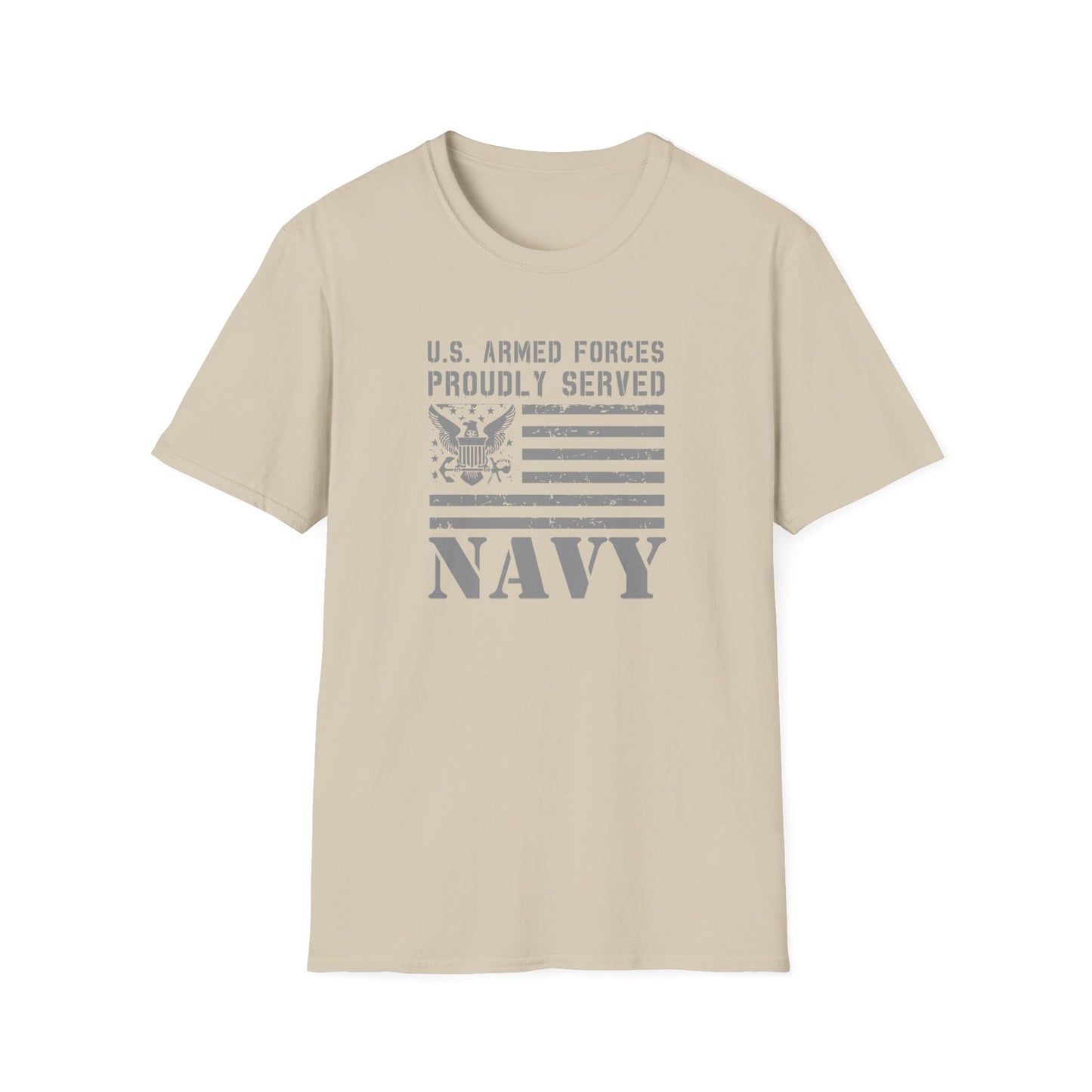 U.S. Armed Forces Proudly Served Navy T-Shirt