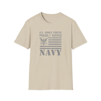 U.S. Armed Forces Proudly Served Navy T-Shirt