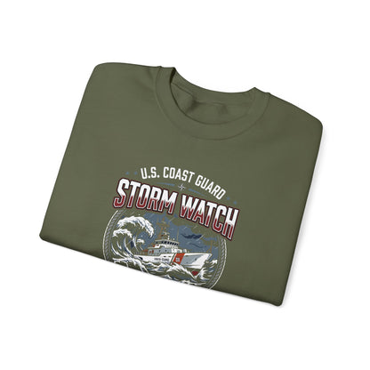 U.S Coast Guard Storm Watch Semper Paratus Sweatshirt