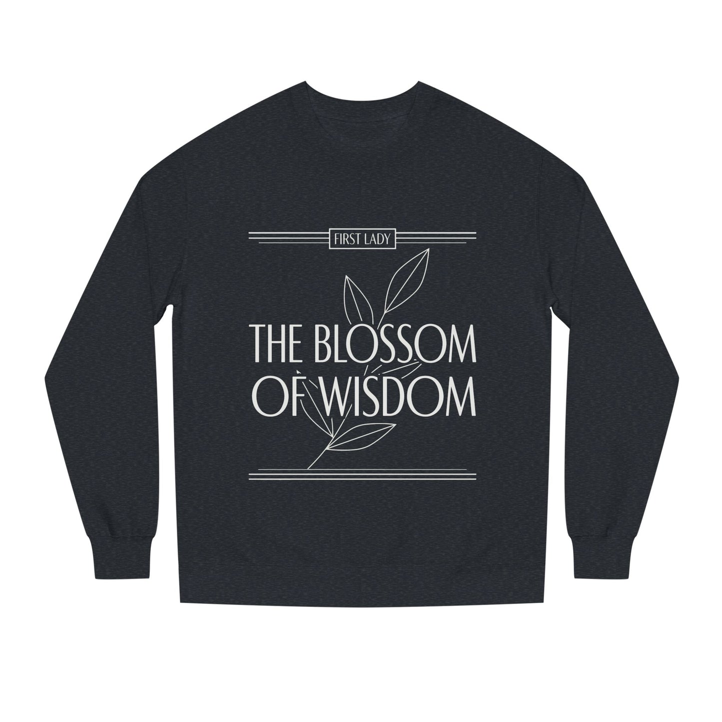 Blossom of Wisdom Sweatshirt — "The Blossom of Wisdom" Floral Crewneck
