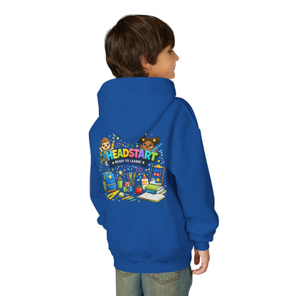 Head Start Kids Hoodie – 'Ready to Learn' Back-to-School Youth Sweatshirt
