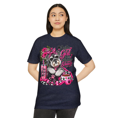 Just a Girl & Her Miniature Schnauzer T-Shirt