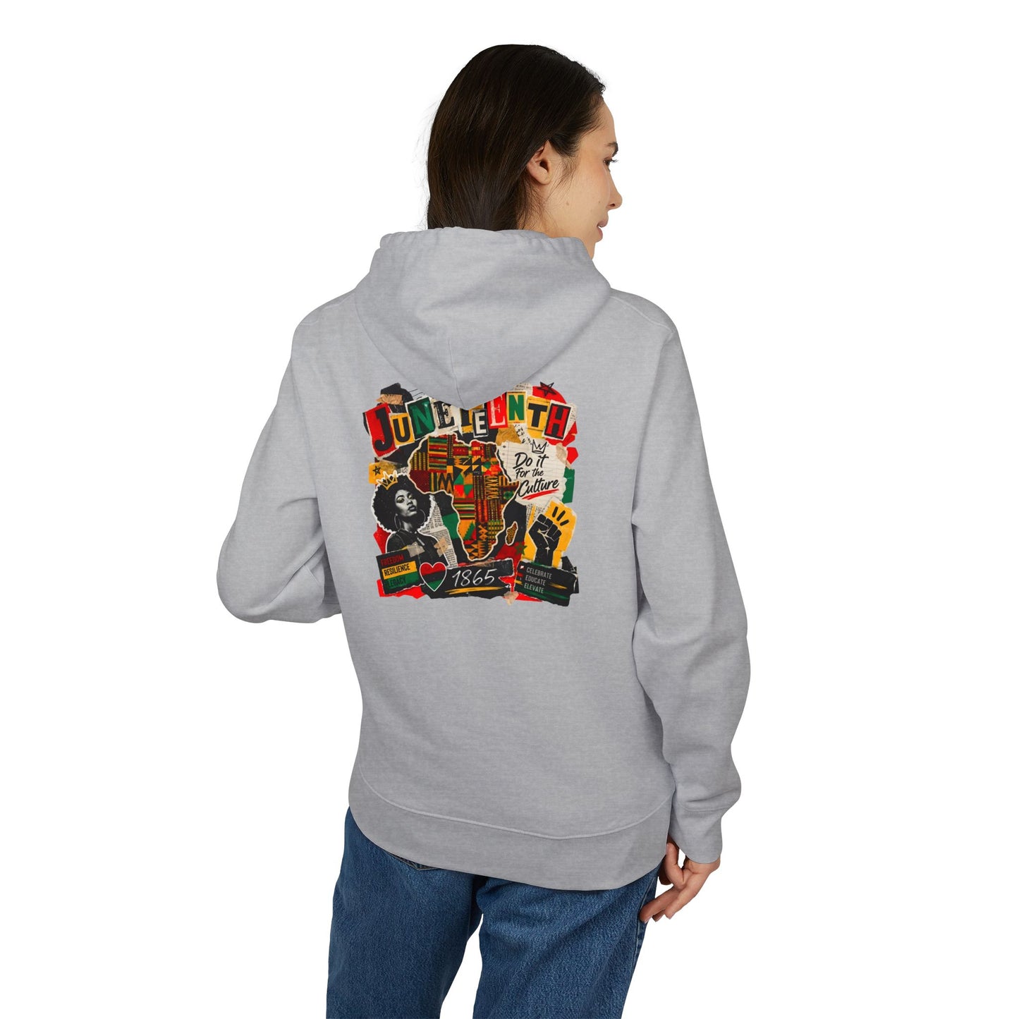 Juneteenth Celebration Hoodie — Black History Unity Graphic Pullover