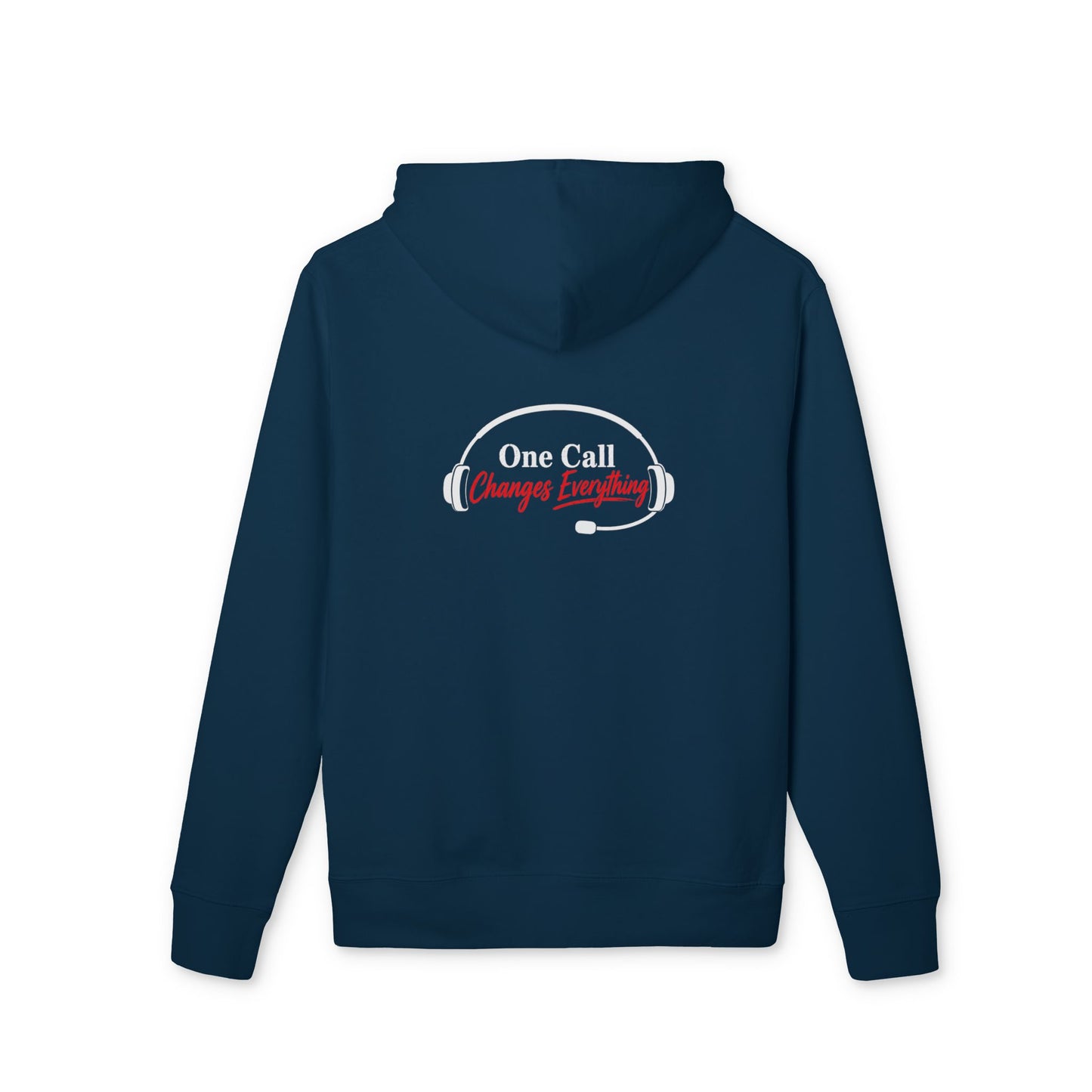 One Call Charge Emily Hoodie — Call Center Headset Crewneck for Customer Service Reps