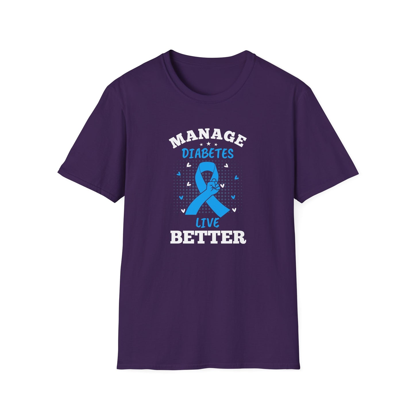 Manage Diabetes Live Better T-Shirt