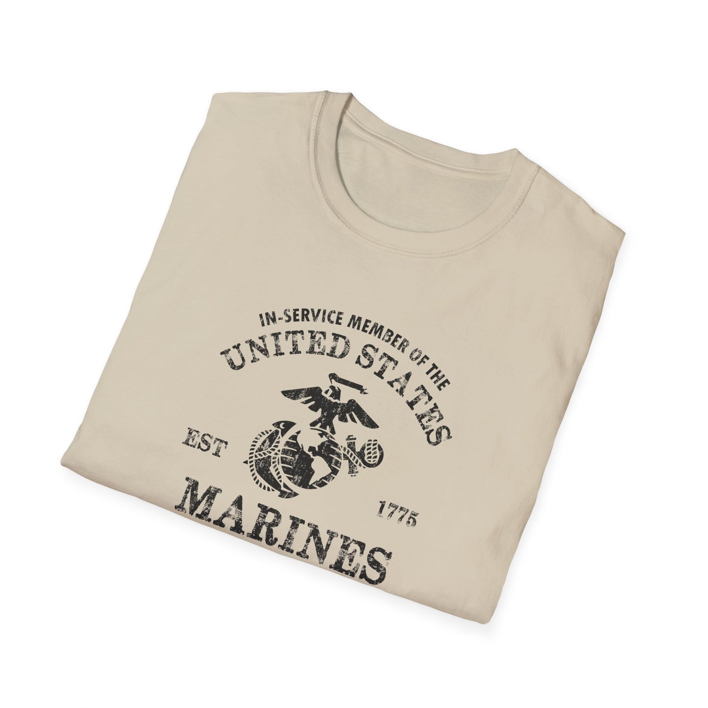 In-service Member of the United States Est 1775 Marines T‑Shirt