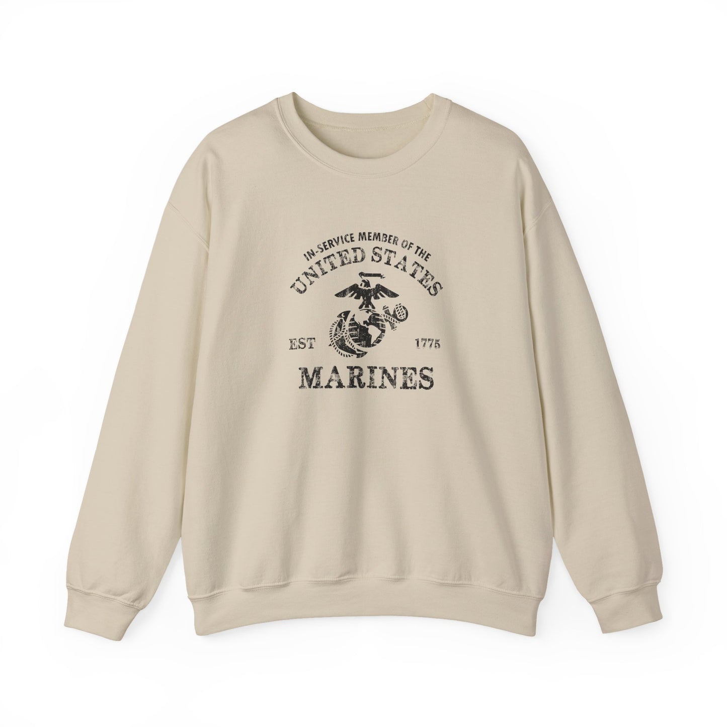 In-service Member of the United States Est 1775 Marines  Sweatshirt
