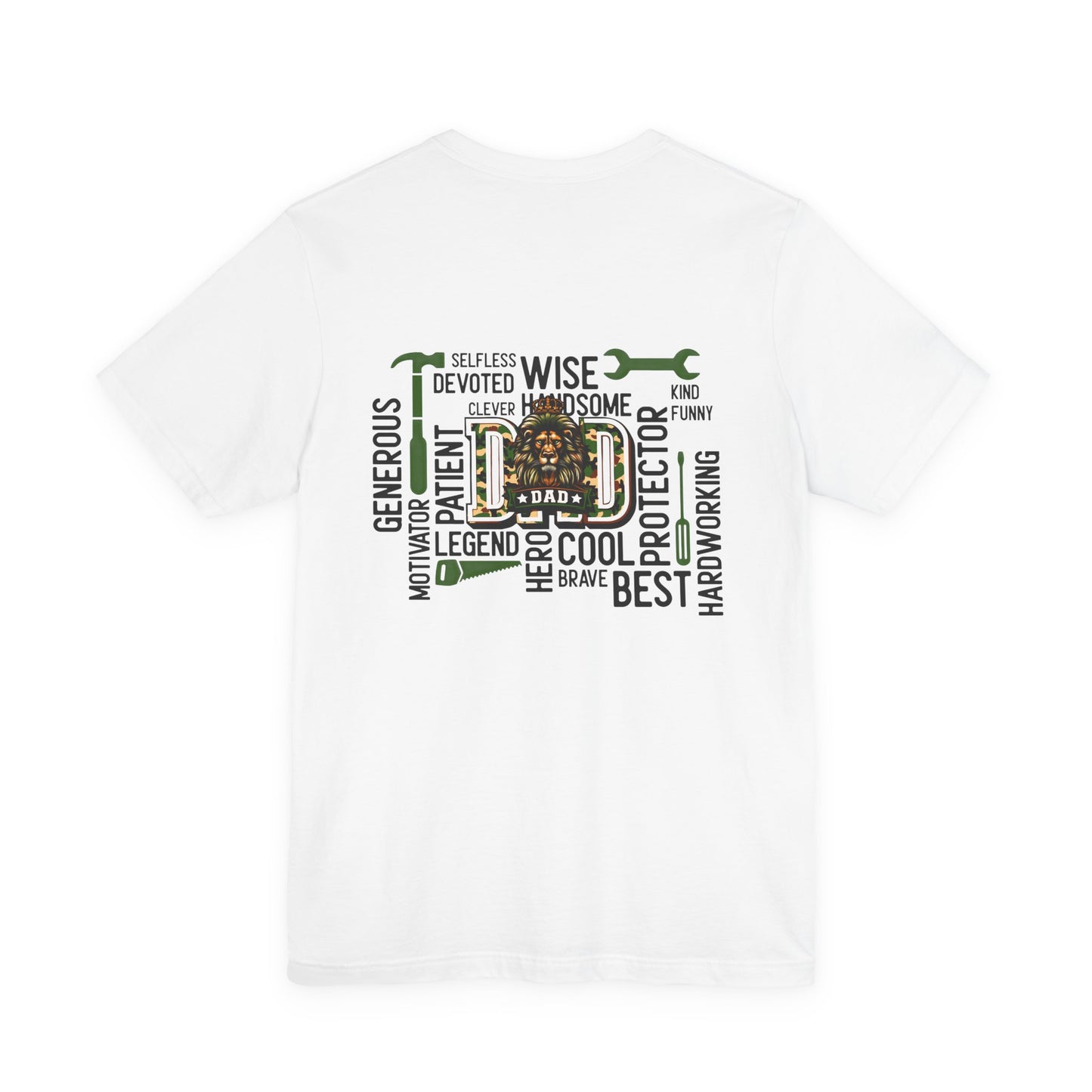 Best Dad Toolbox Word Cloud T-Shirt