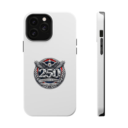 iPhone Magnetic Impact Case — 250th Anniversary Eagle Badge Design
