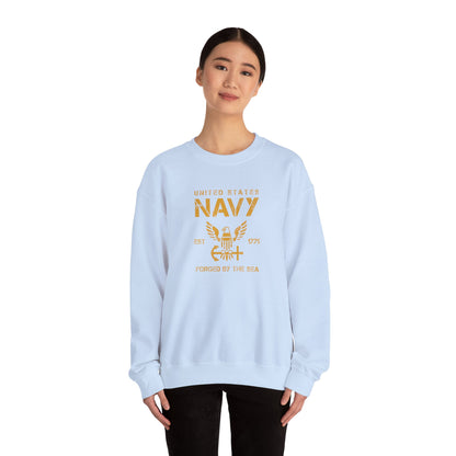 United States Navy Forged By Sea Sweatshirt
