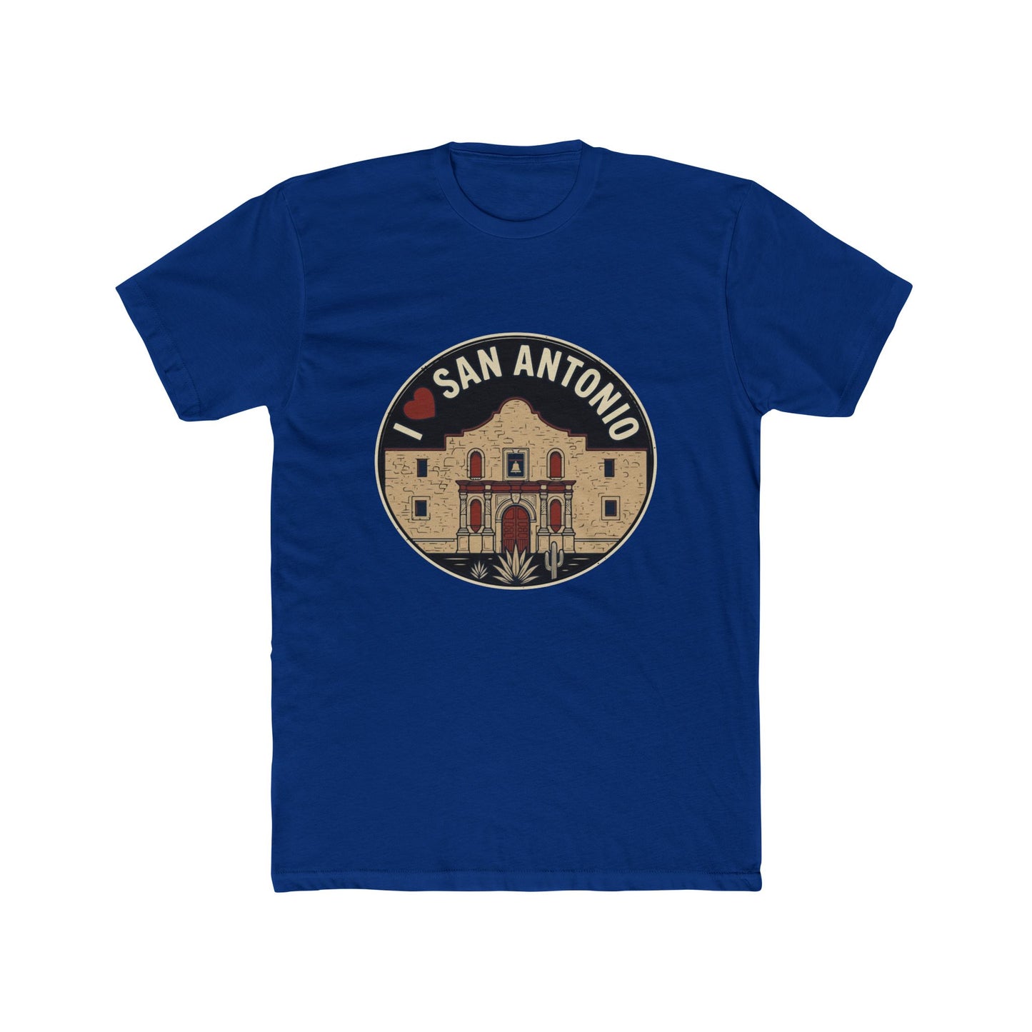 San Antonio Alamo T-Shirt — I  San Antonio Vintage Travel Tee