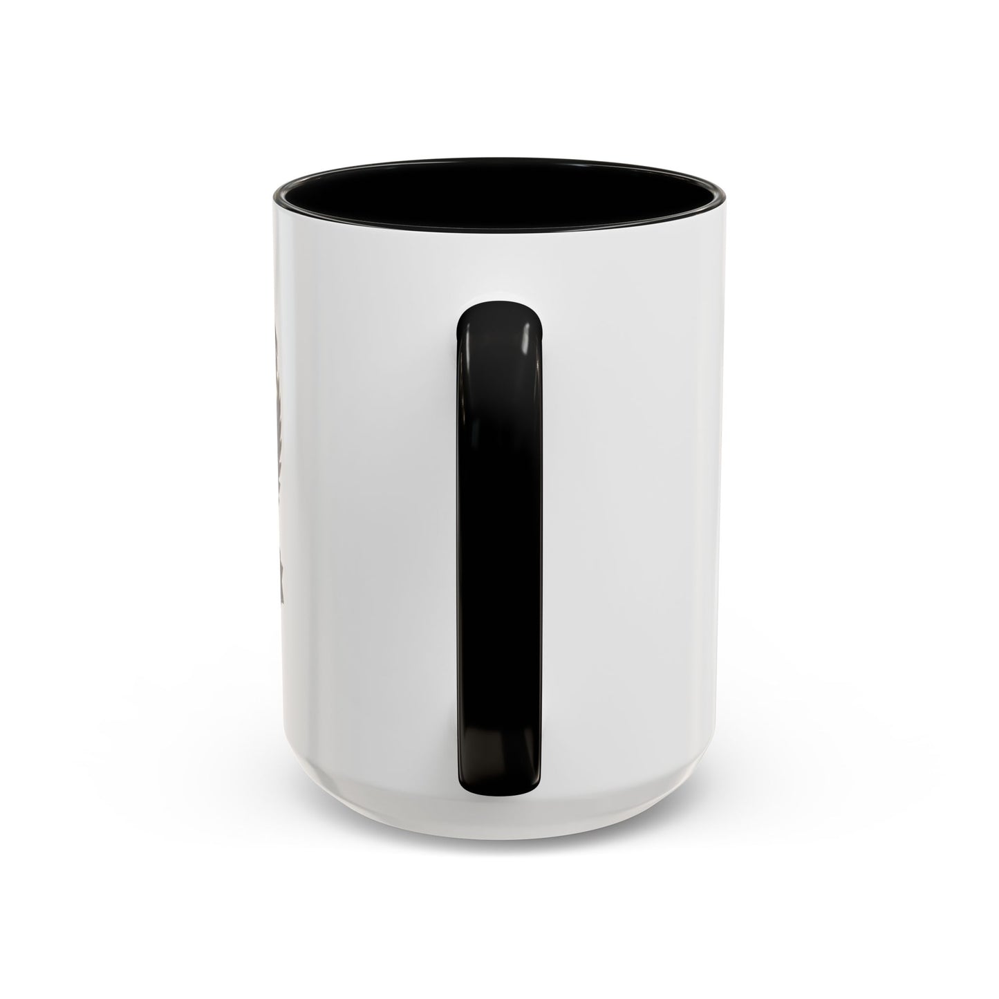U.S. Air Force Emblem Accent Coffee Mug — Defend Protect Dominate (11/15oz)