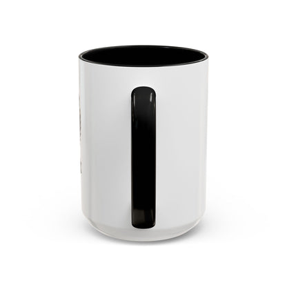 U.S. Air Force Emblem Accent Coffee Mug — Defend Protect Dominate (11/15oz)