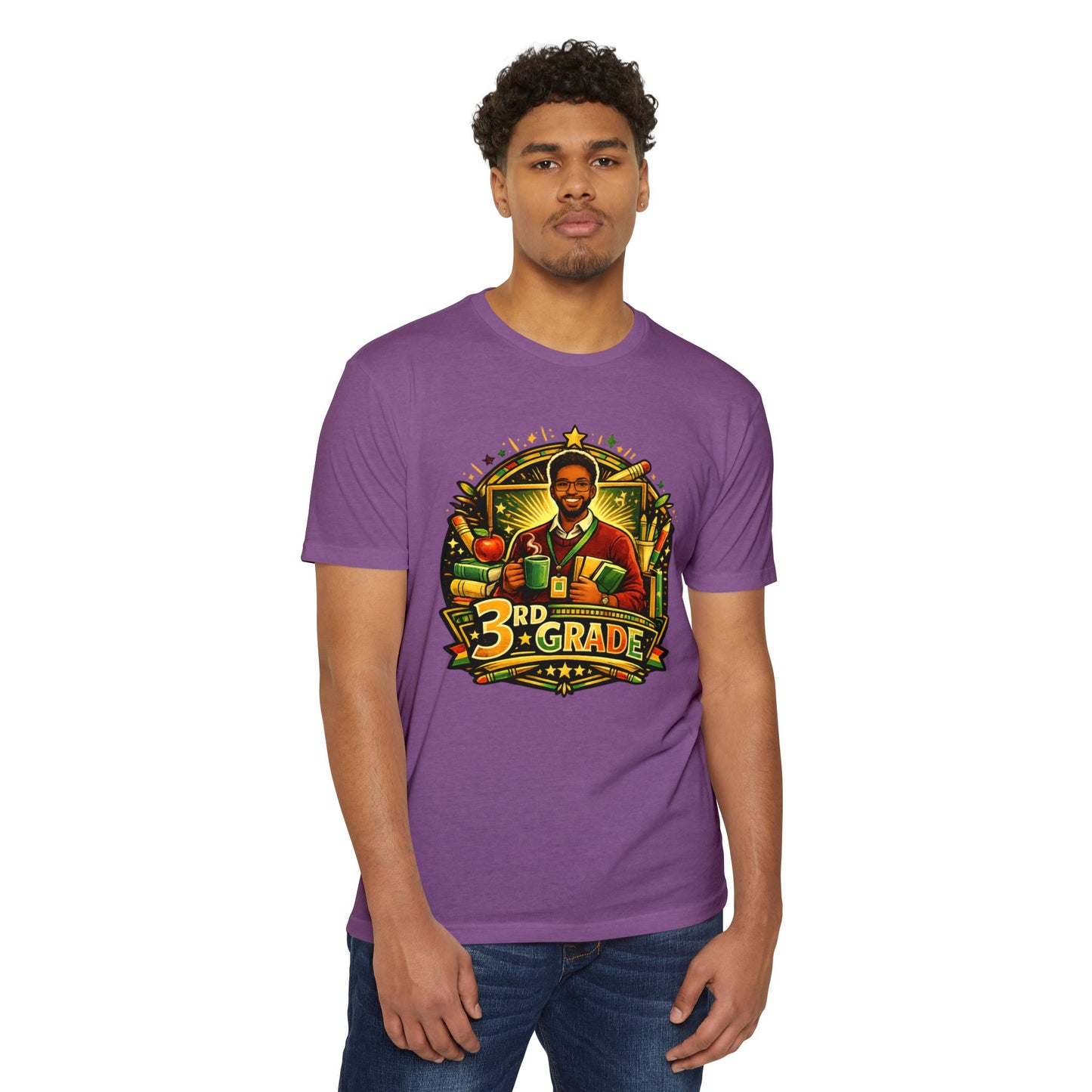 3rd Grade Teacher T-Shirt — Proud Elementary School Teacher Tee