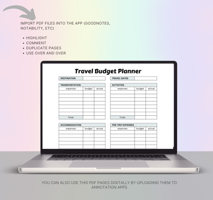 Kids Summer Planner | Printable Daily Activity & Vacation Organizer