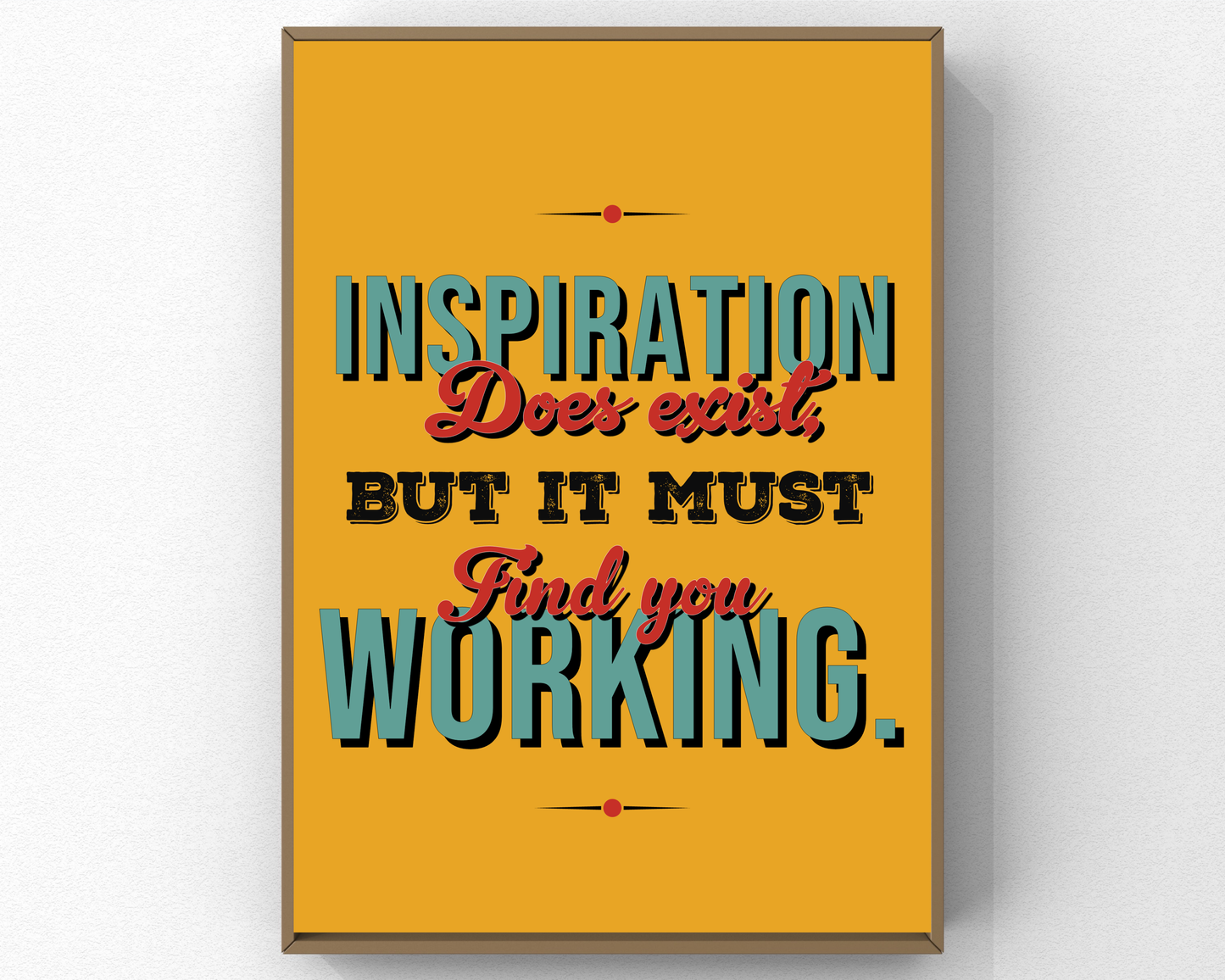 Work Motivation Quotes Wall Art | Inspirational Office Poster, Productivity &amp; Mindset Decor, Printable Motivational Wall Art