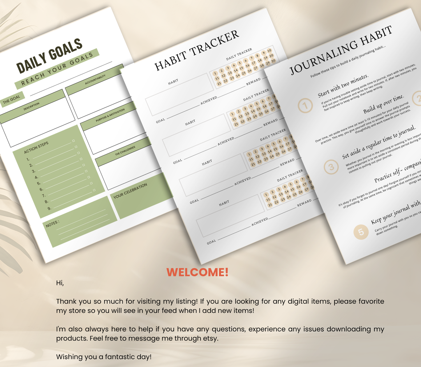 Personal Development PLR Bundle | Editable Canva Self-Growth & Success Templates