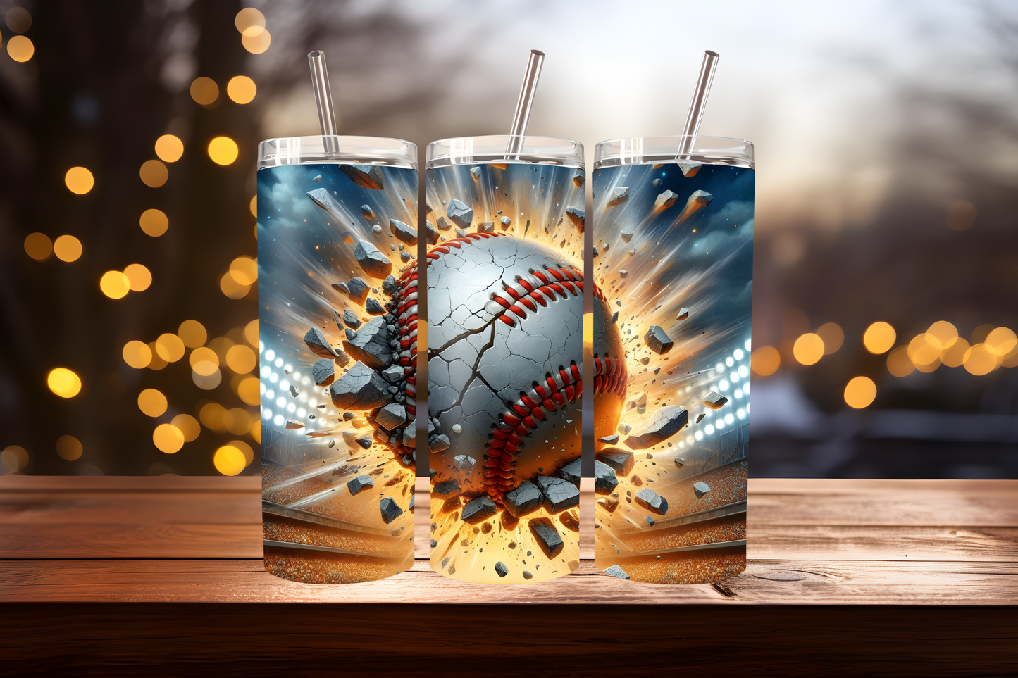 Baseball 20oz Tumbler Wrap PNG | Sports Team Tumbler Design, Baseball Fan Sublimation, 20oz Skinny Tumbler Template
