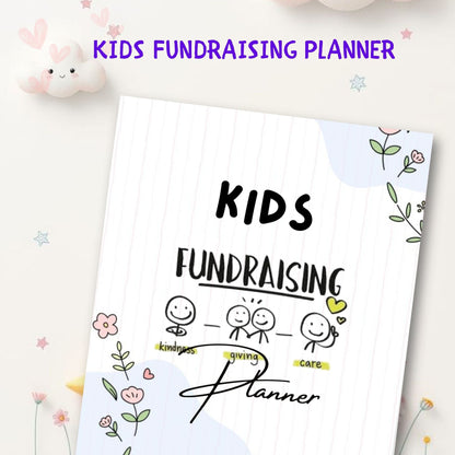 Kids Fundraising Planner Printable | Goal Setting & Event Organizer for Children