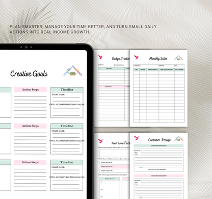 Print on Demand Planner | Ready to Print Planner Pages PDF for POD Business