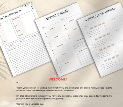 Nursing, Health & Wellness PLR Bundle | Editable Canva Templates for Digital Products