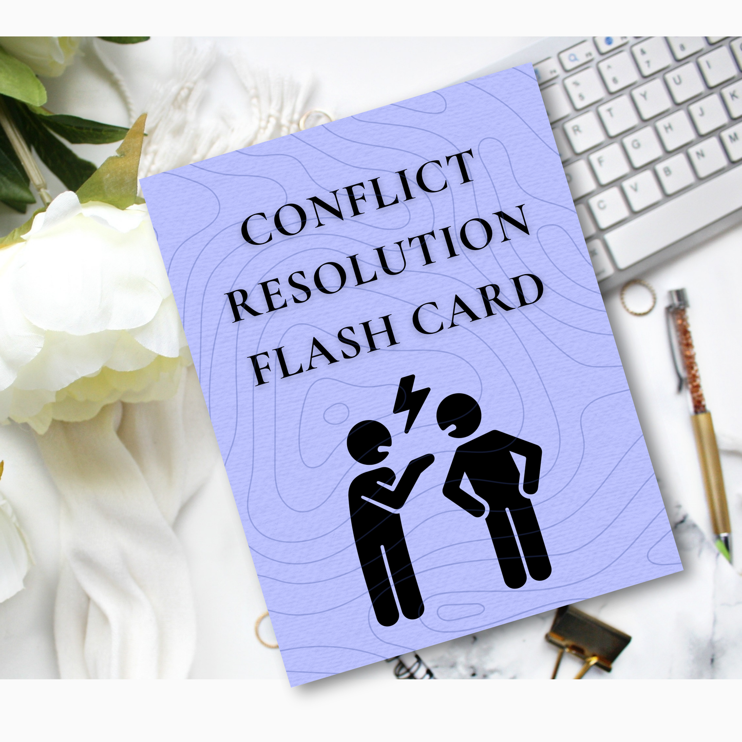 Conflict Resolution Journal PDF | Communication Workbook, Problem-Solving Worksheets, Emotional Regulation &amp; Relationship Guide