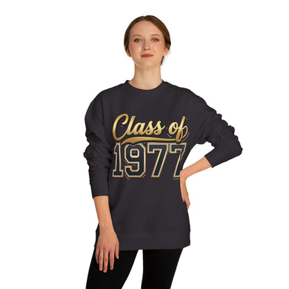 Class of 1977 Sweatshirt — Retro Graduation Reunion Crewneck