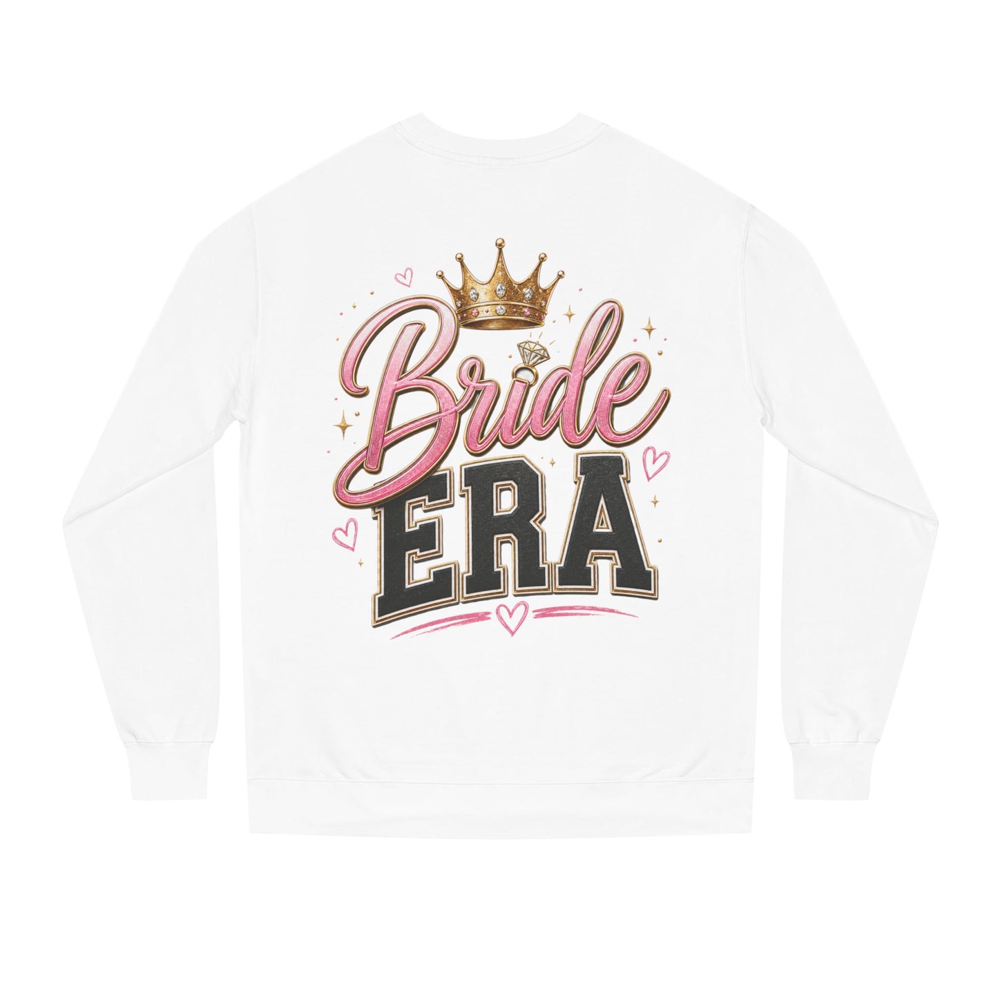 Bride Era Sweatshirt — Bachelorette Crewneck with Crown Graphic
