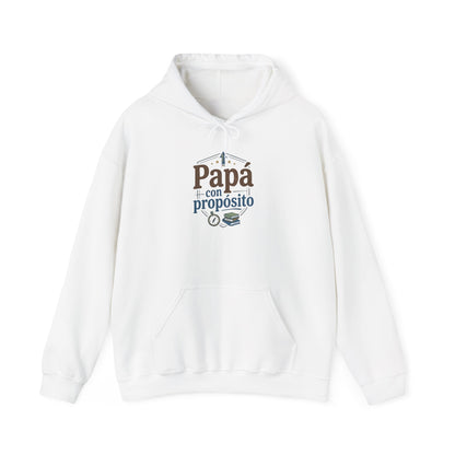 Papá con Propósito Hoodie