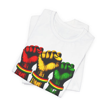 Juneteenth Fist T-Shirt — Black Liberation Pride Tee