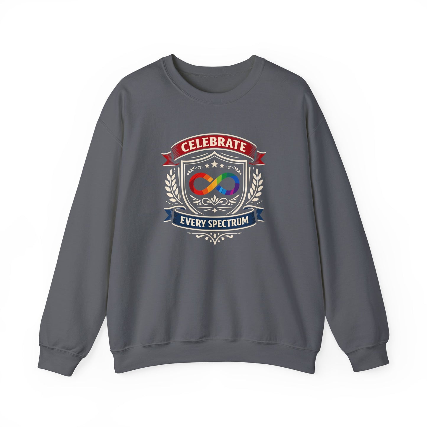 Celebrate Every Spectrum Crewneck Sweatshirt