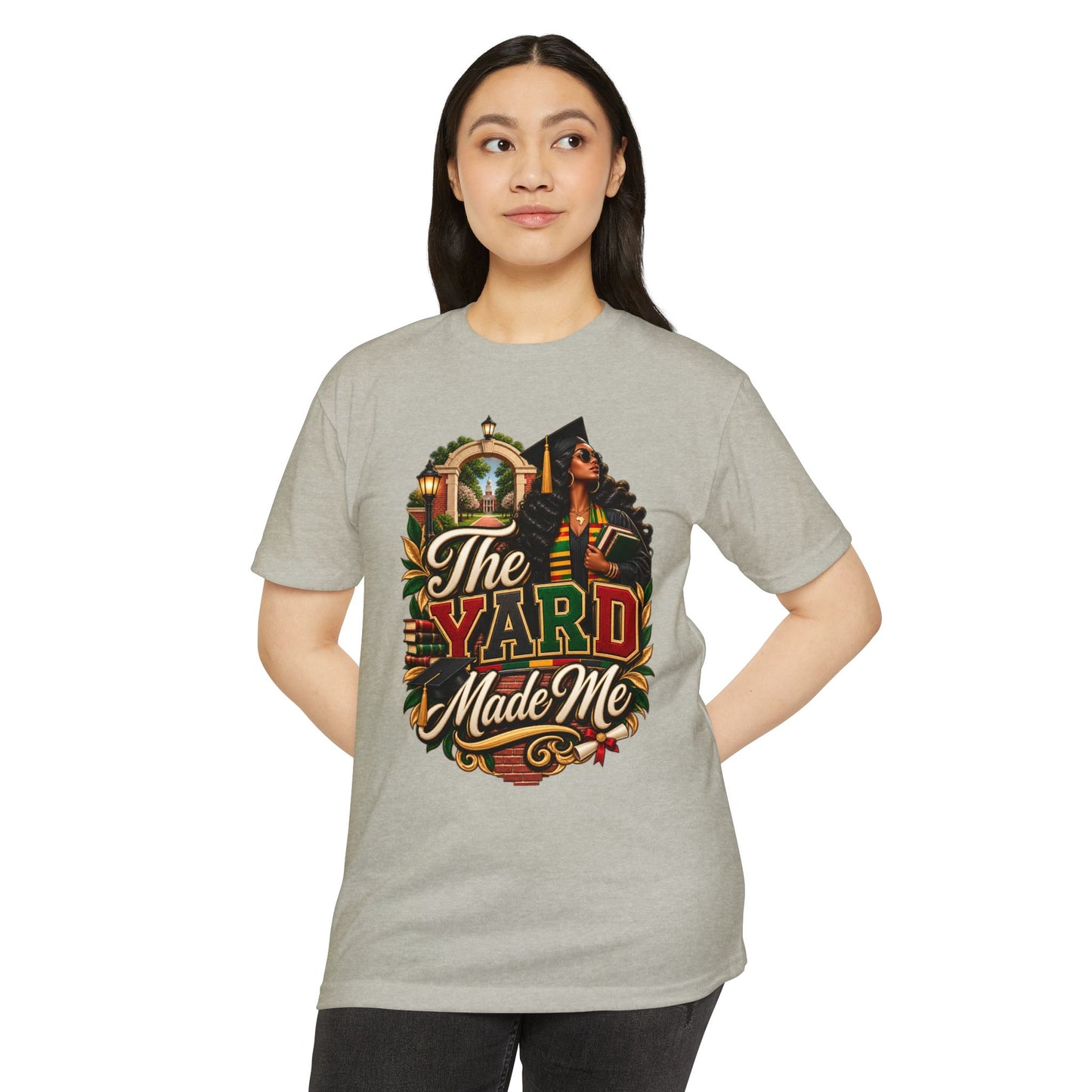 The Yard Made Me T-Shirt — Reggae Jamaican Pride Graphic Tee