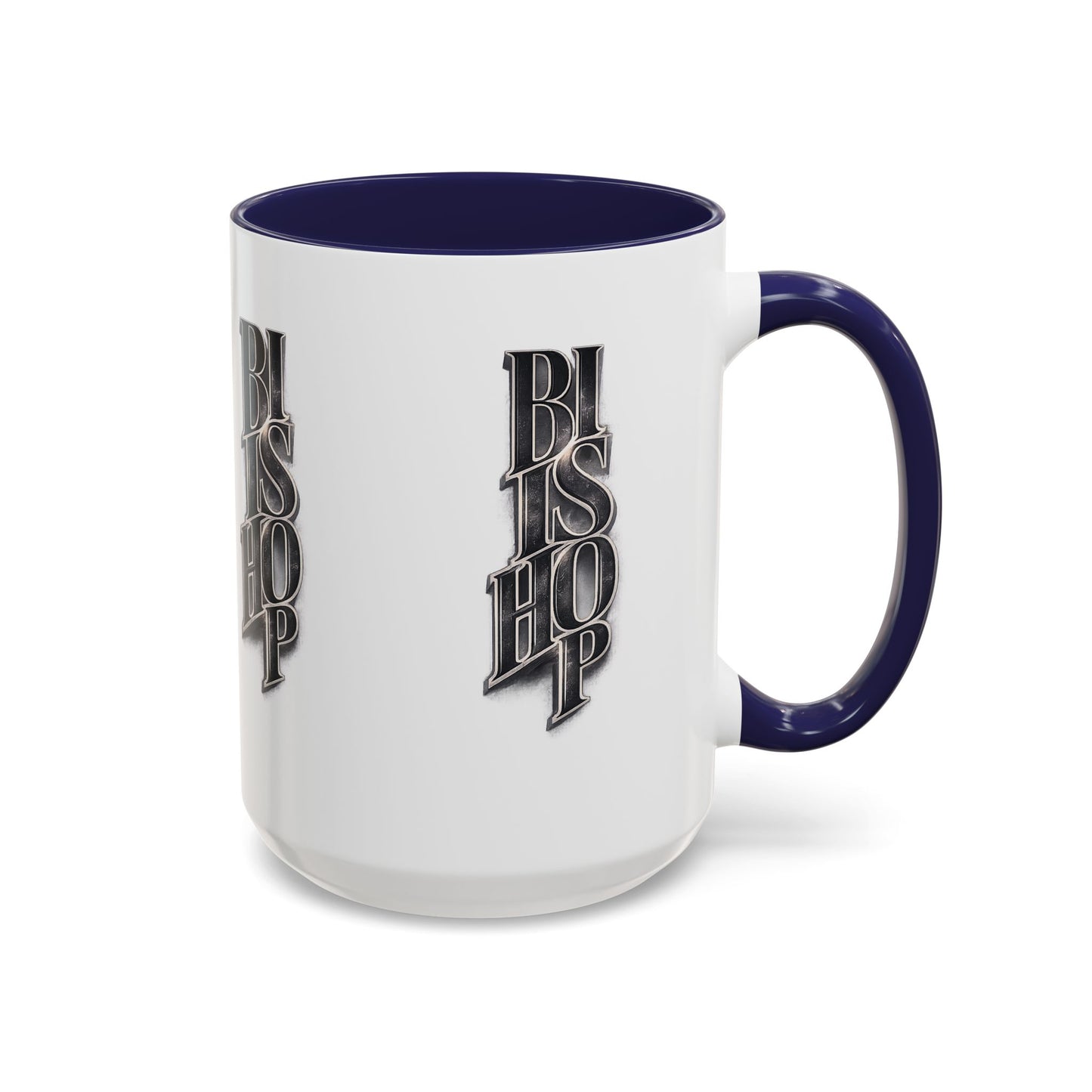 Bishop Vertical Logo Accent Coffee Mug — 11/15oz