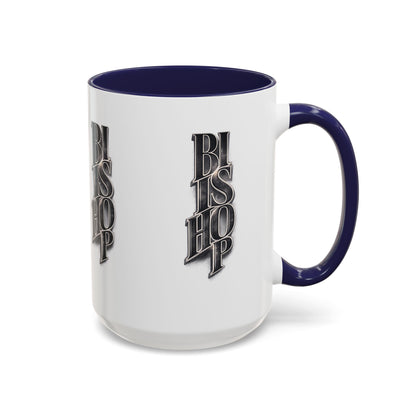 Bishop Vertical Logo Accent Coffee Mug — 11/15oz