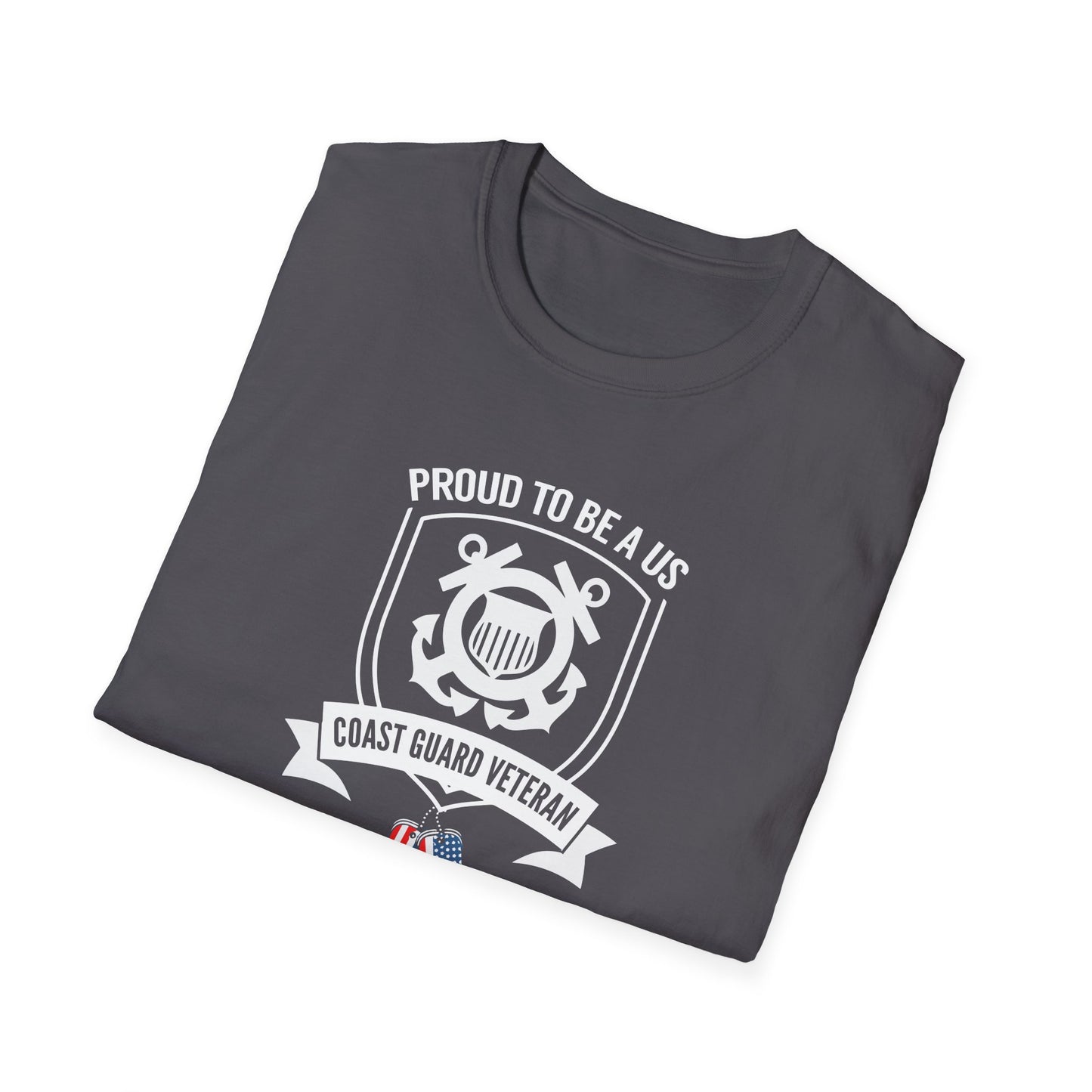 Proud to Be a US Coast Guard Veteran T-Shirt