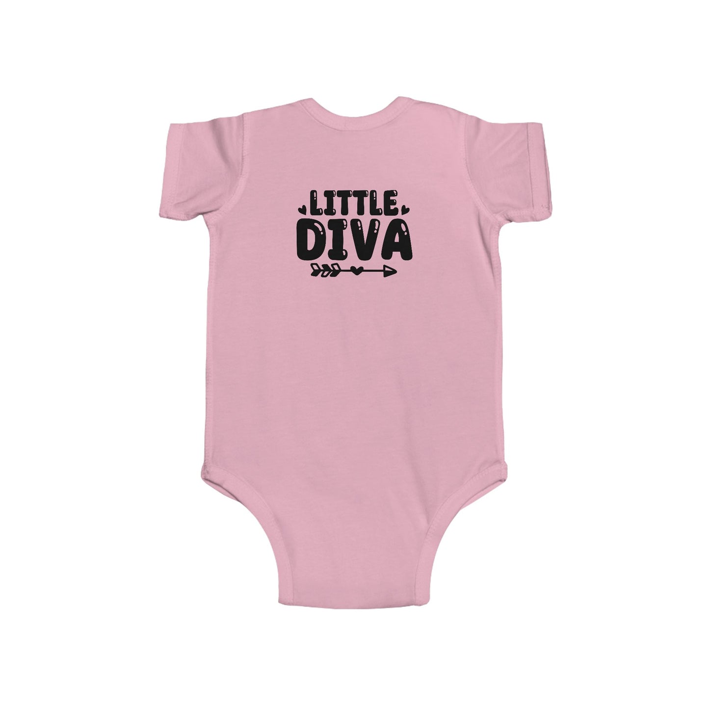 Little Diva Infant Bodysuit — Cute Baby Onesie for Newborns & Baby Showers