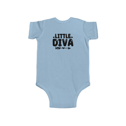 Little Diva Infant Bodysuit — Cute Baby Onesie for Newborns & Baby Showers