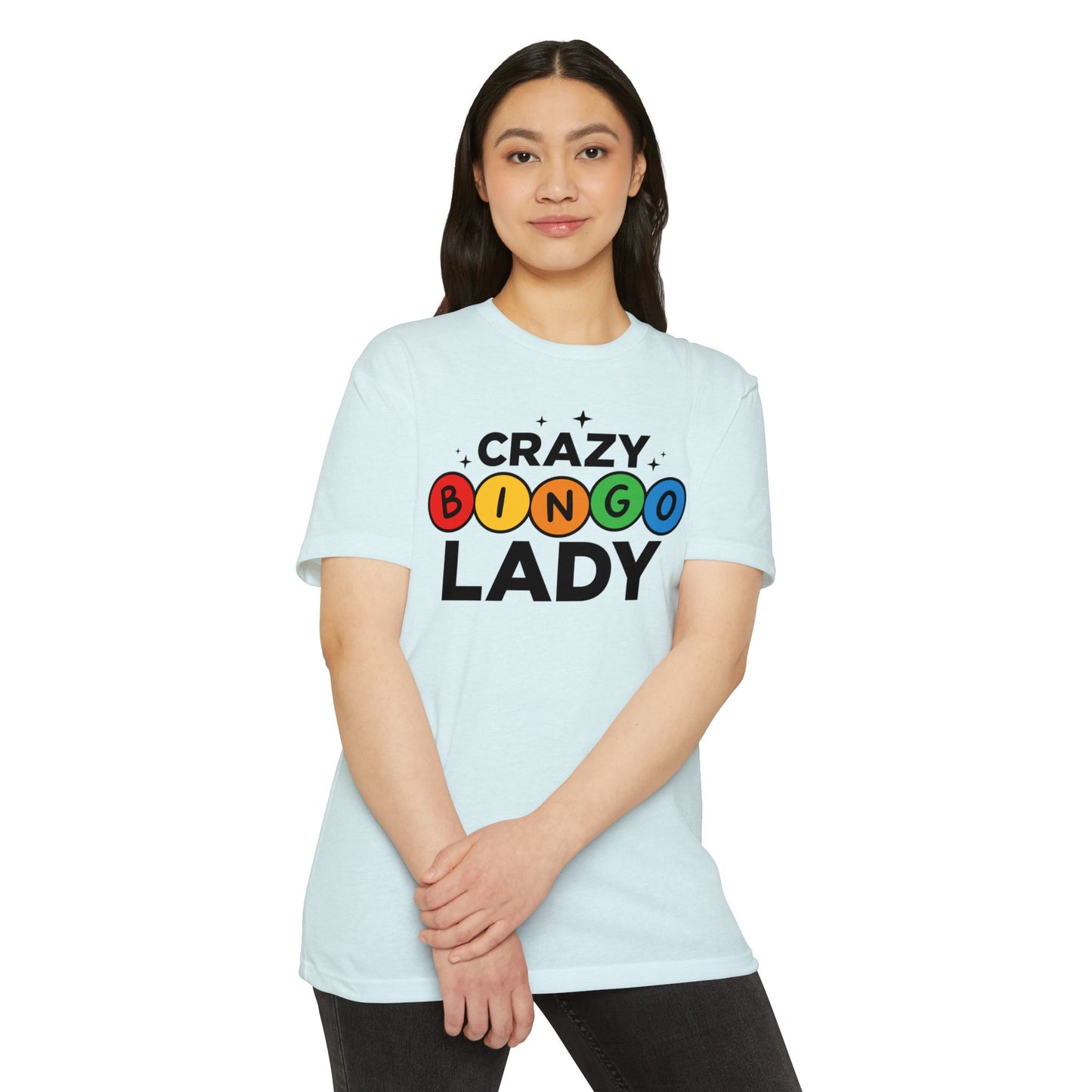 Crazy Bingo Lady T-Shirt — Funny Bingo Lover Tee