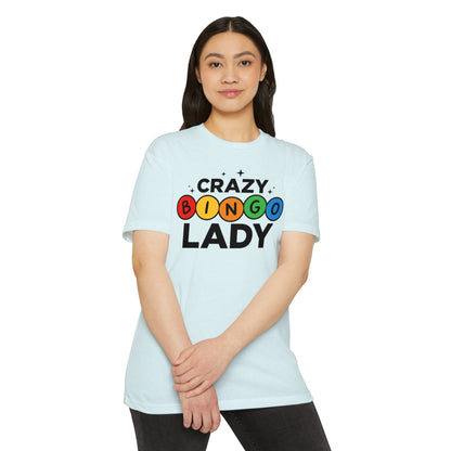 Crazy Bingo Lady T-Shirt — Funny Bingo Lover Tee