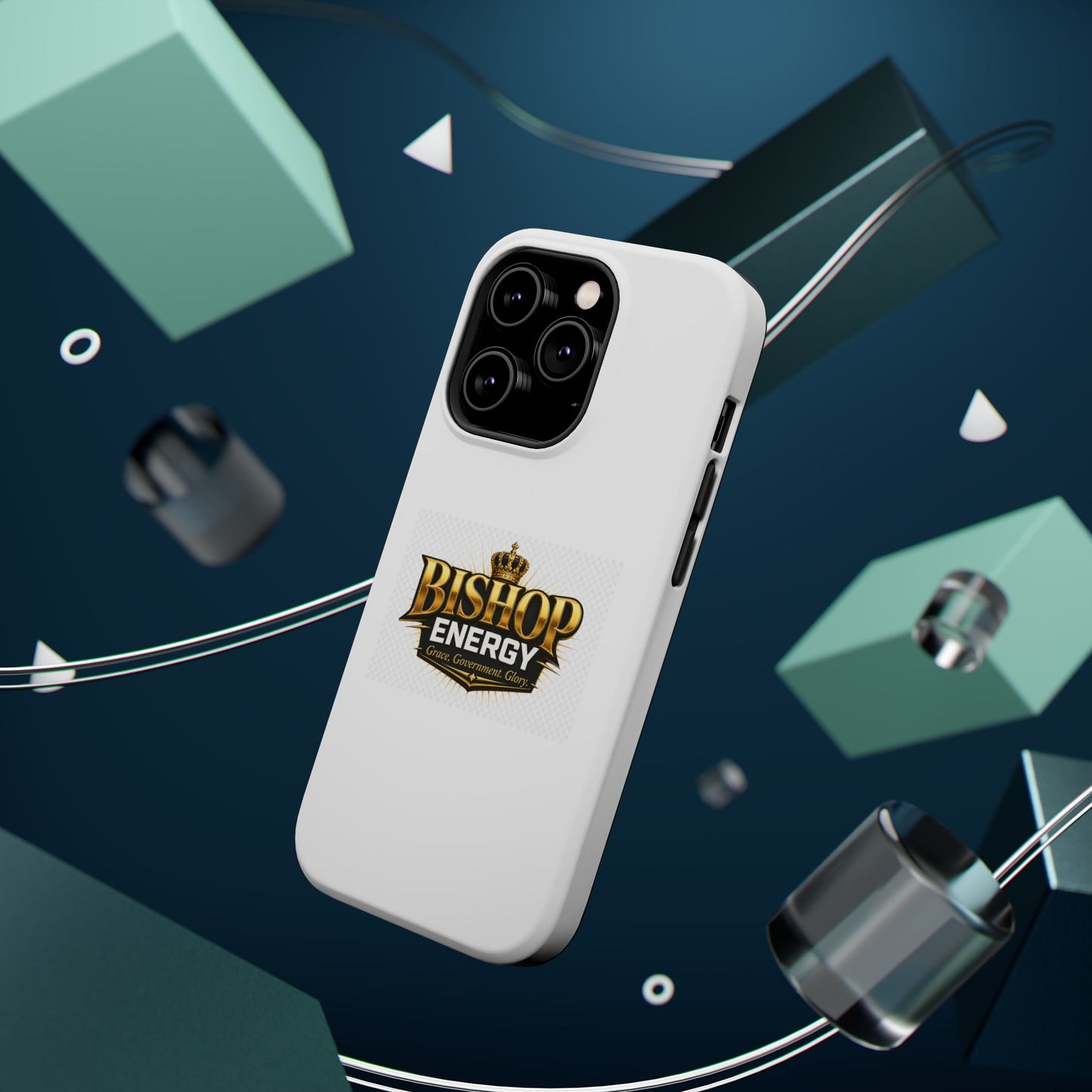 Phone Case — Bishop Energy Logo Magnetic Impact-Resistant Protective Cover