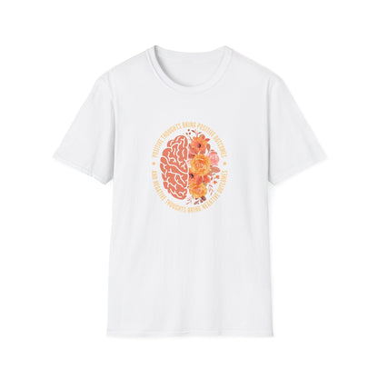 Positive Thoughts Bring Positive Outcomes Butcomes and Negative Thoughts Bring Negatis T-Shirt