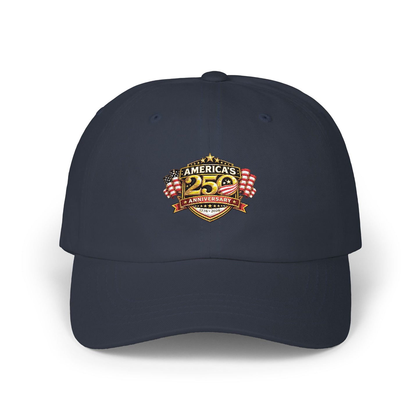 Baseball Cap — "America's 25th" Vintage Racing Patch Dad Hat